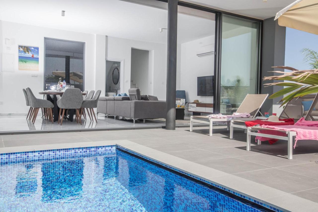 פרוטאראס Anassa Seaview Villa - Stunning Panoramic Views מראה חיצוני תמונה