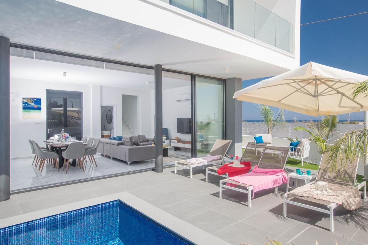 פרוטאראס Anassa Seaview Villa - Stunning Panoramic Views מראה חיצוני תמונה